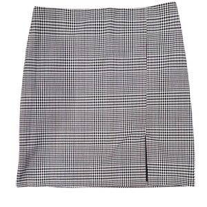 Rachel Zoe Classic Black and White Houndstooth Skirt Size 2